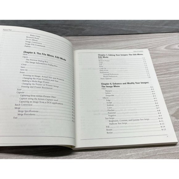 IMSI Picture This for Windows Users Manual Image Editor Paperback Book 1993 - Picture 7 of 9